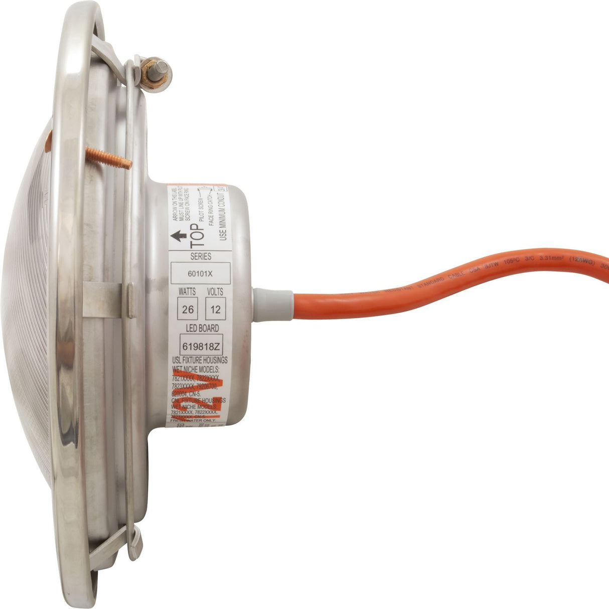 Pool Light, Pentair IntelliBrite 5g Color LED, 12v, 100ft Cord : 601012