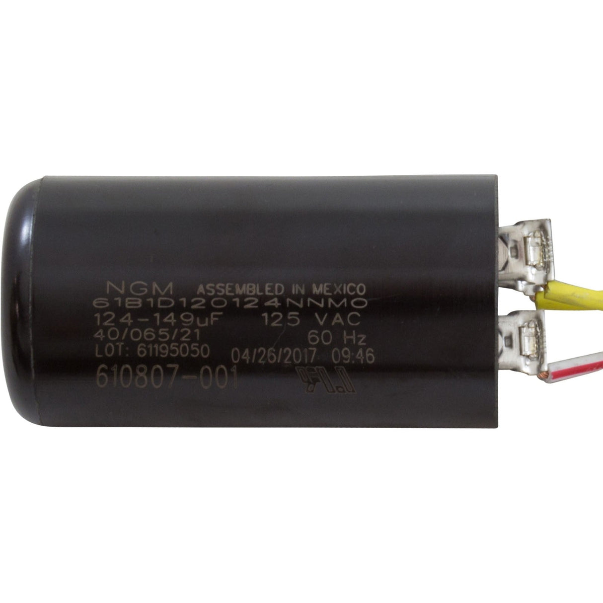 Mtr, Cent, .5Hp, 115/230V, 1-Sp, Sf1.3, 48Yfr : USQ1052