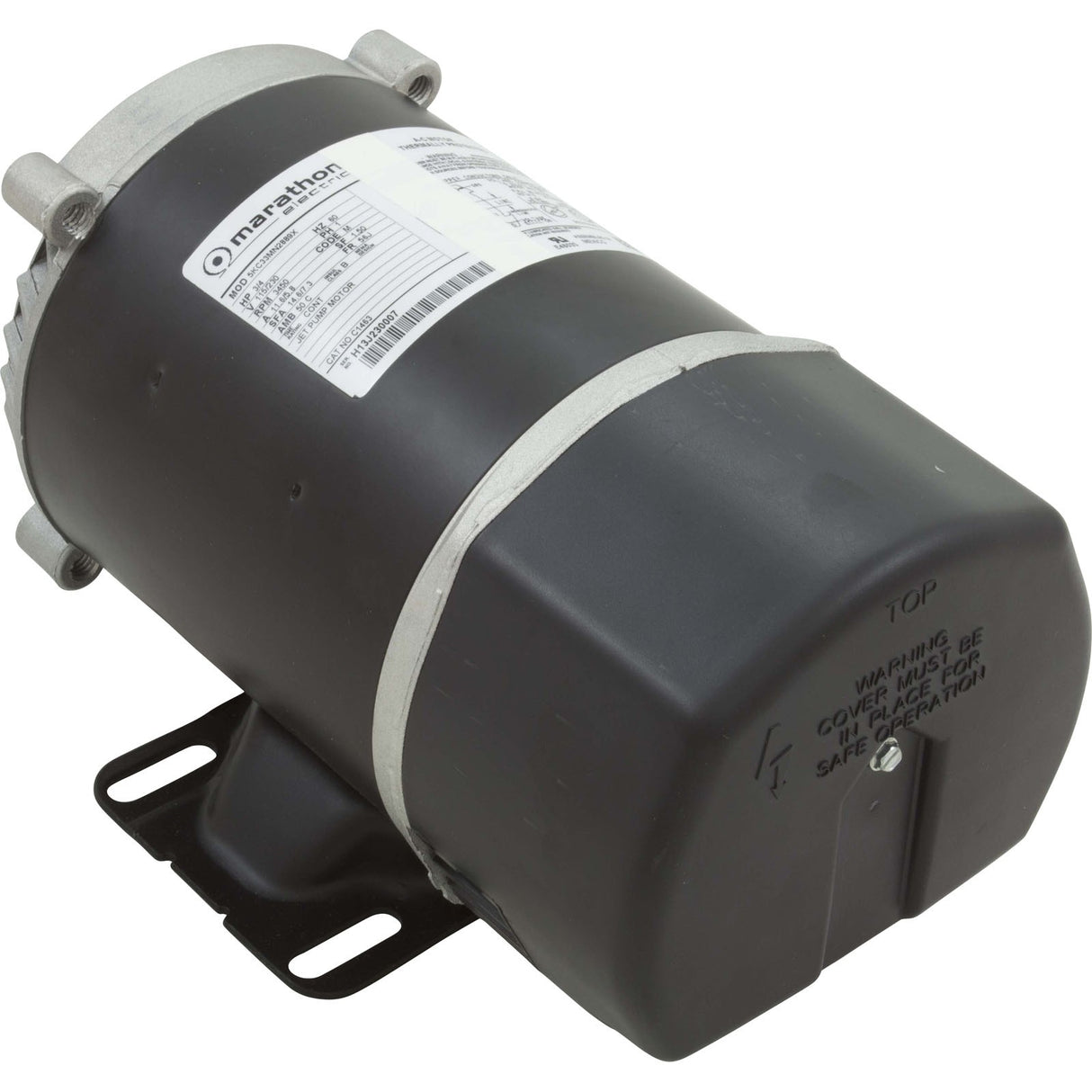 Motor, Marathon, 0.75hp, 115v/230v, 1-Spd, 56Jfr, C-Face Thd : 5U171