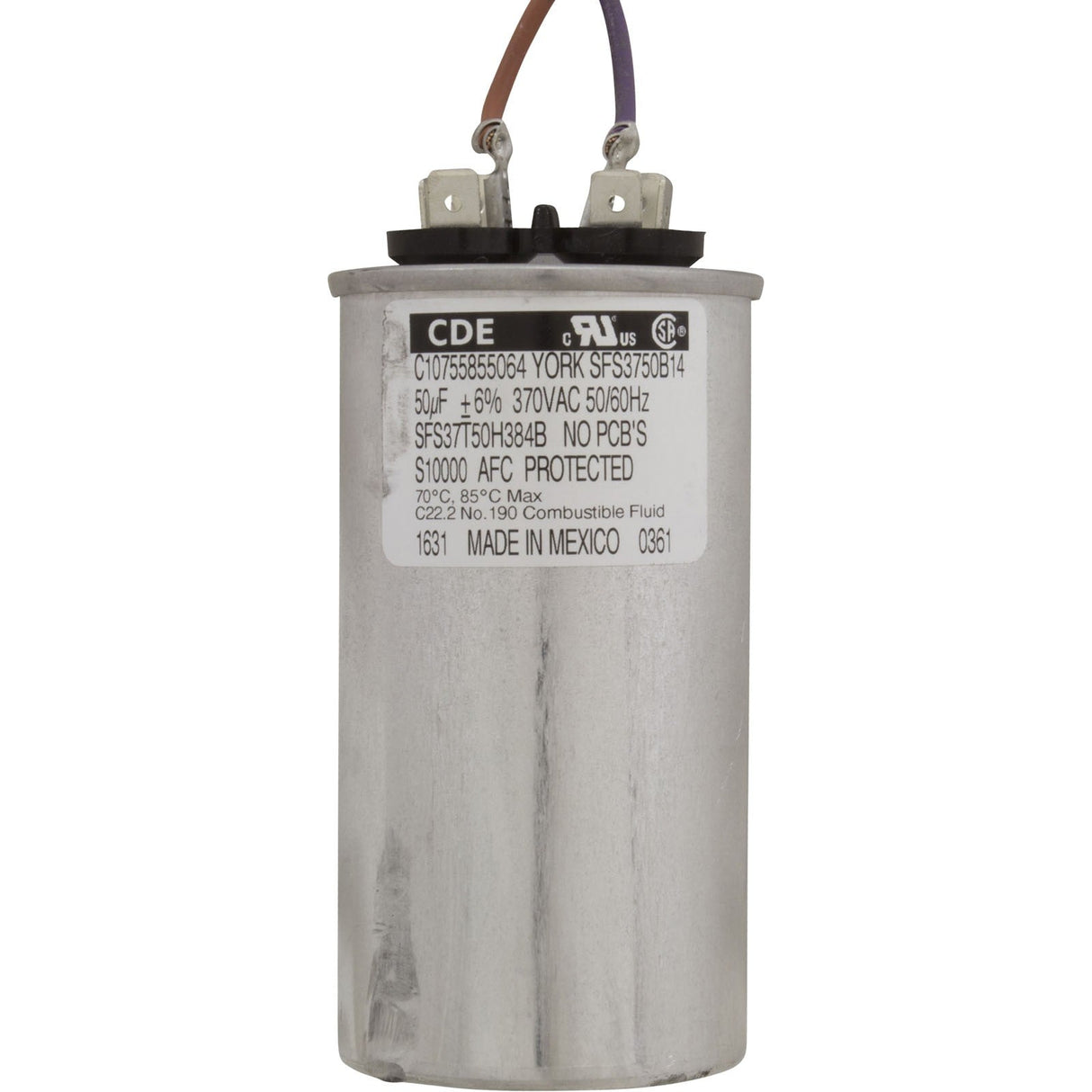 Motor, Century, 1.5 Horsepower, 115v, 2 Speed, 48 Frame : BN50V1