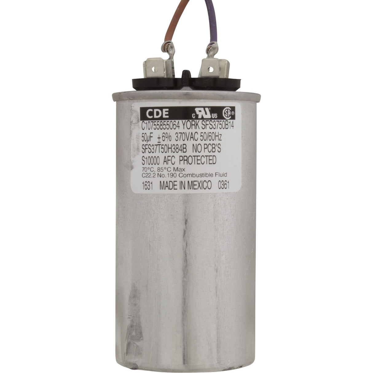 Motor, Century, 1.5 Horsepower, 115v, 2 Speed, 48 Frame : BN50V1