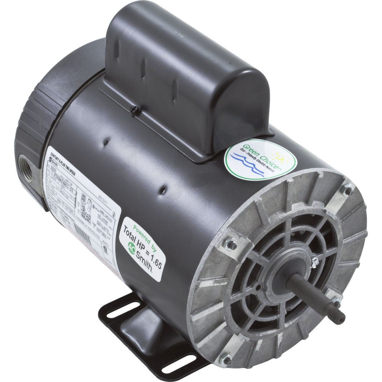 Motor, Century, 2.0 Horsepower, 230v, 2 Speed, 56 Y Frame : B2233