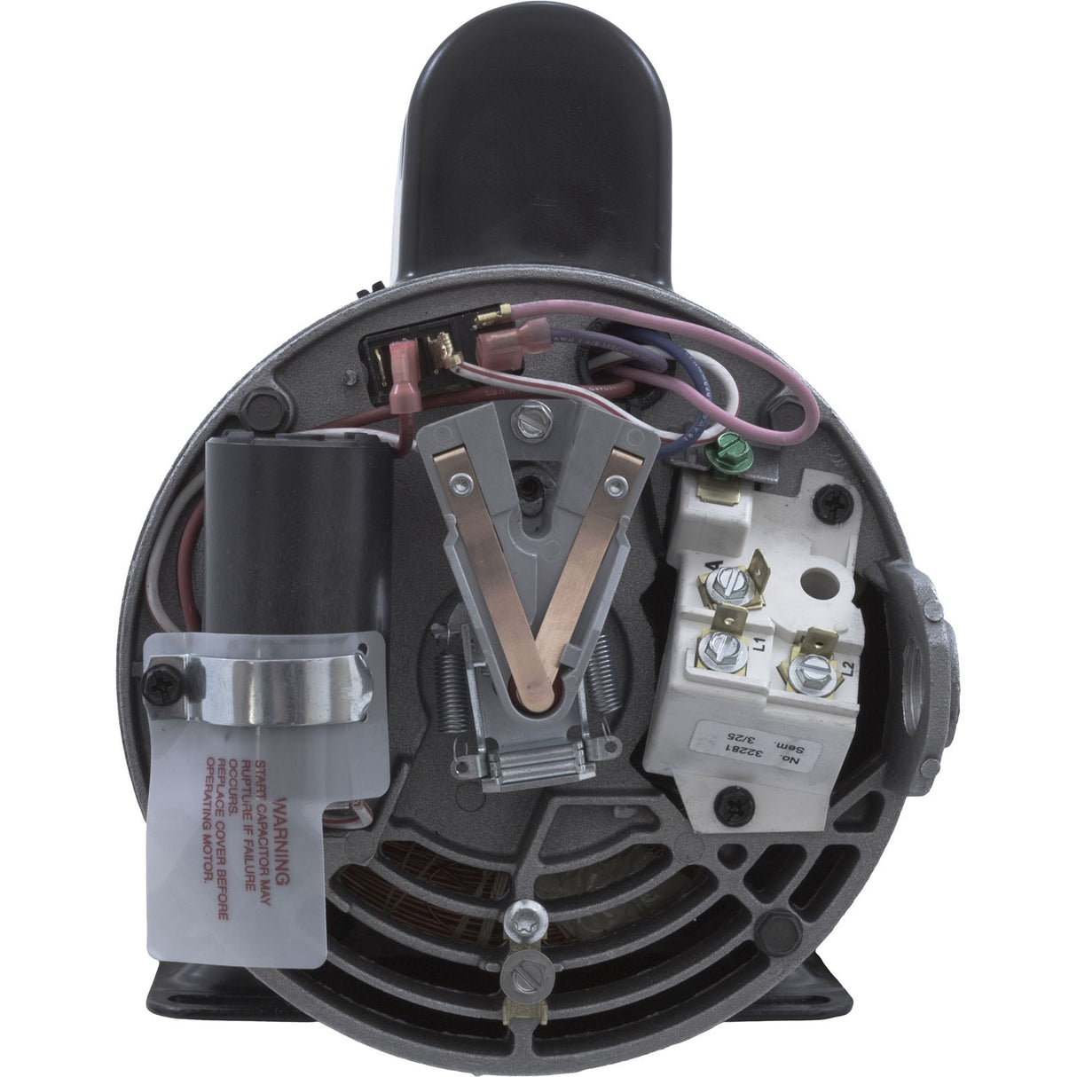 Motor, Century, 3.0 Horsepower, 230v, 2 Speed, 56 Y Frame : B2234
