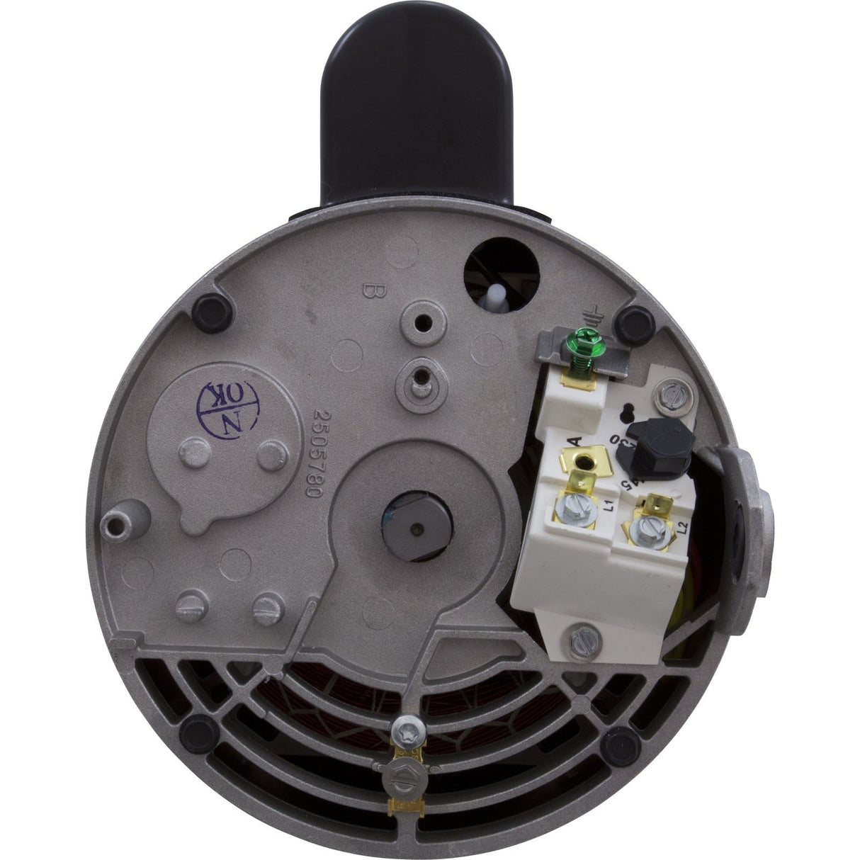 Motor, Century, 0.5hp, 115v/230v, 1-Spd, 56Yfr, SQFL : B2846