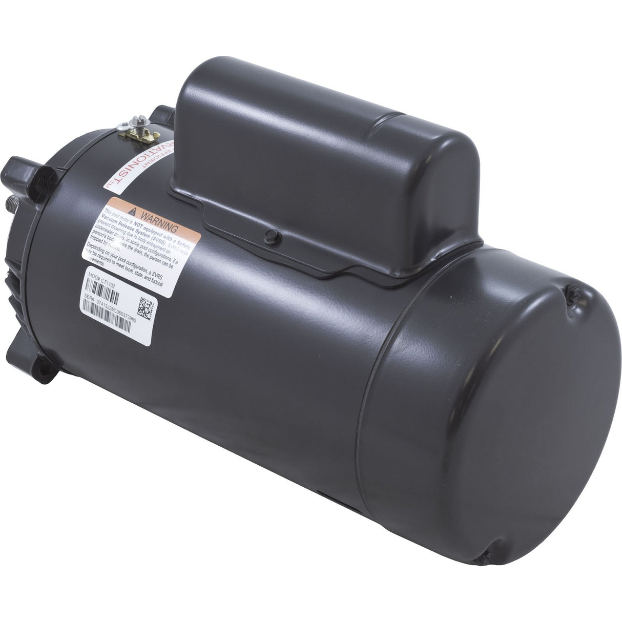 Motor, Century, 1.0hp, 115v/230v, 1-Spd, 56Cfr, C-Face, Thd, EE : CT1102