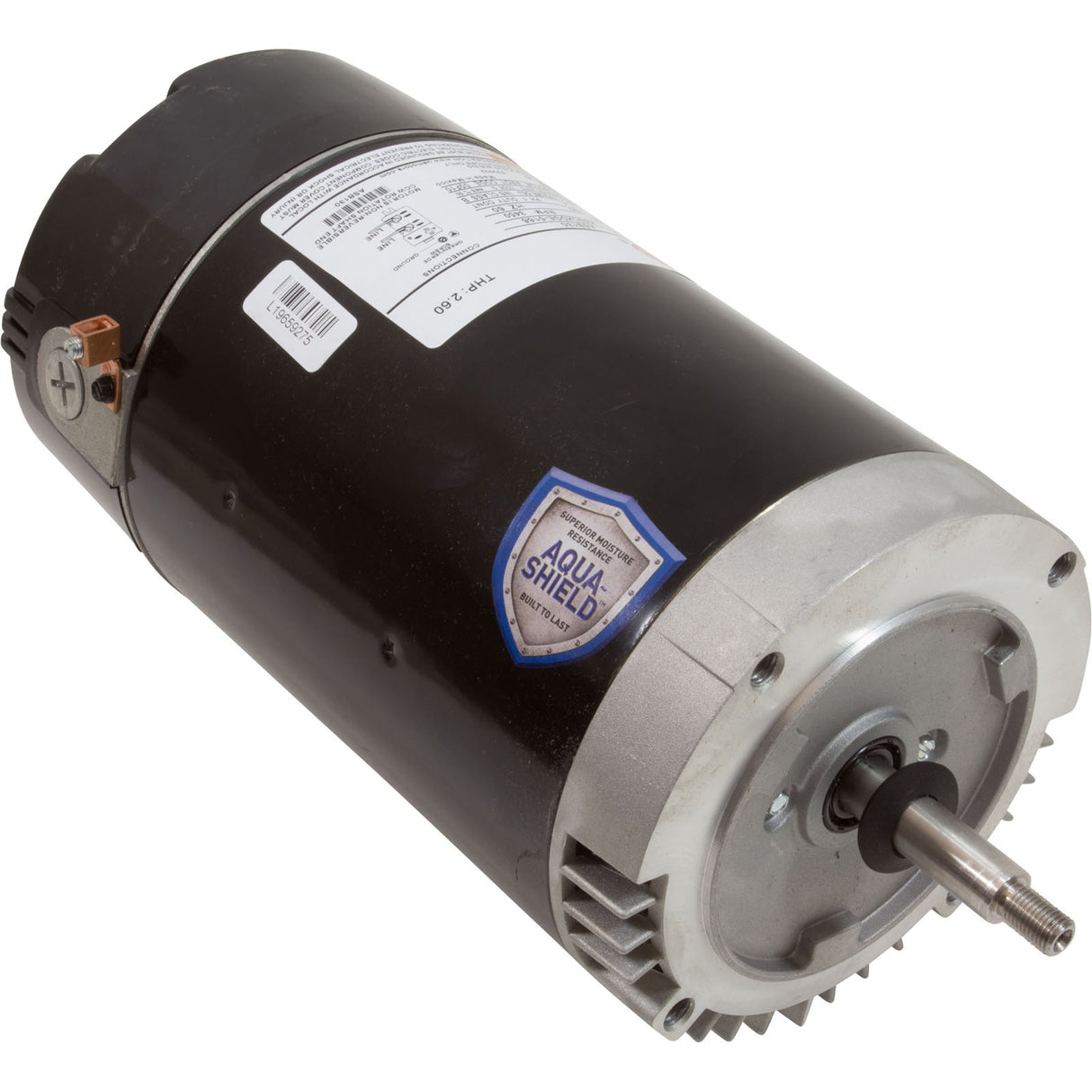 Motor, Nidec/US Motor, 2.0hp, 230v, 1Spd, 56Jfr, CFace, Thd, Full : ASB130