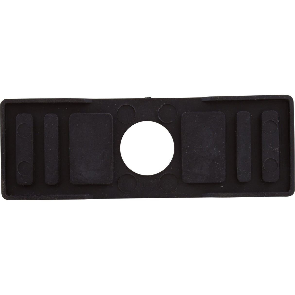 Gasket, Rola-Chem Top/Side Mount Flowmeters, Base, Black : 570129