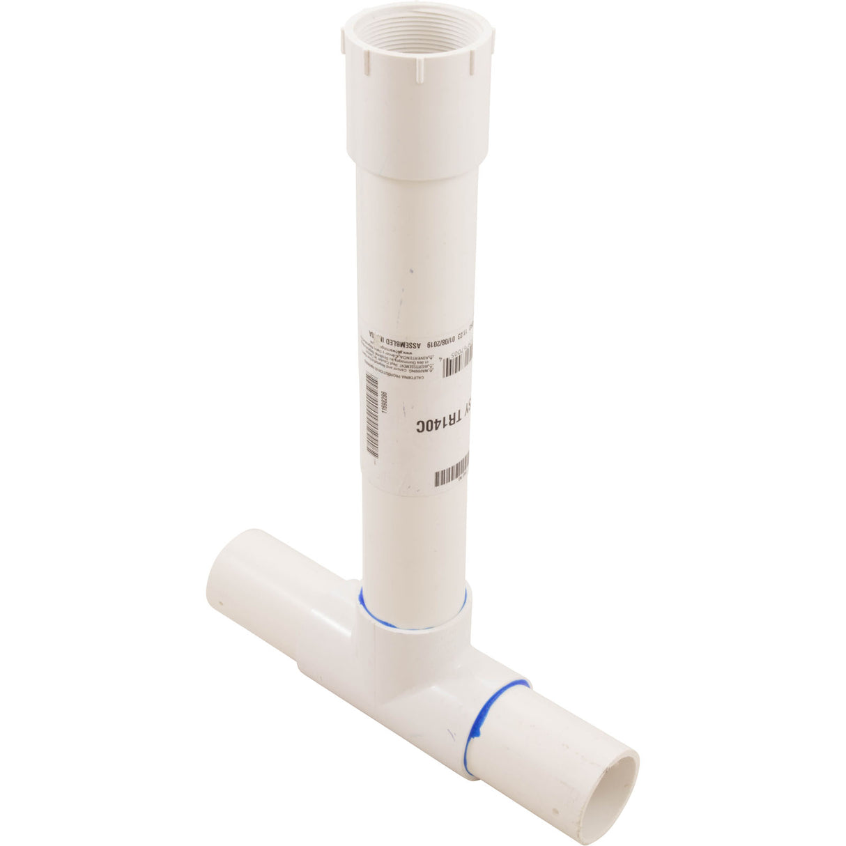 Pipe Conn Tee Asy Tr140C : 156354 - Pentair - 788379670054 - PartsForSpas.com
