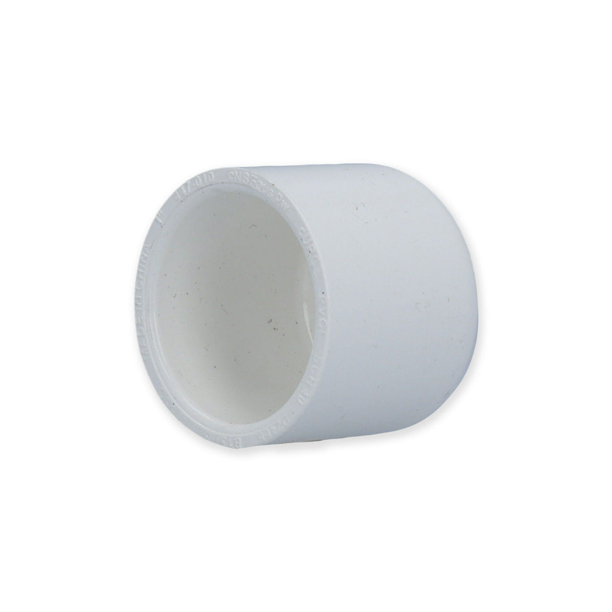 Fitting, PVC, End Cap, 1"S : 447-010