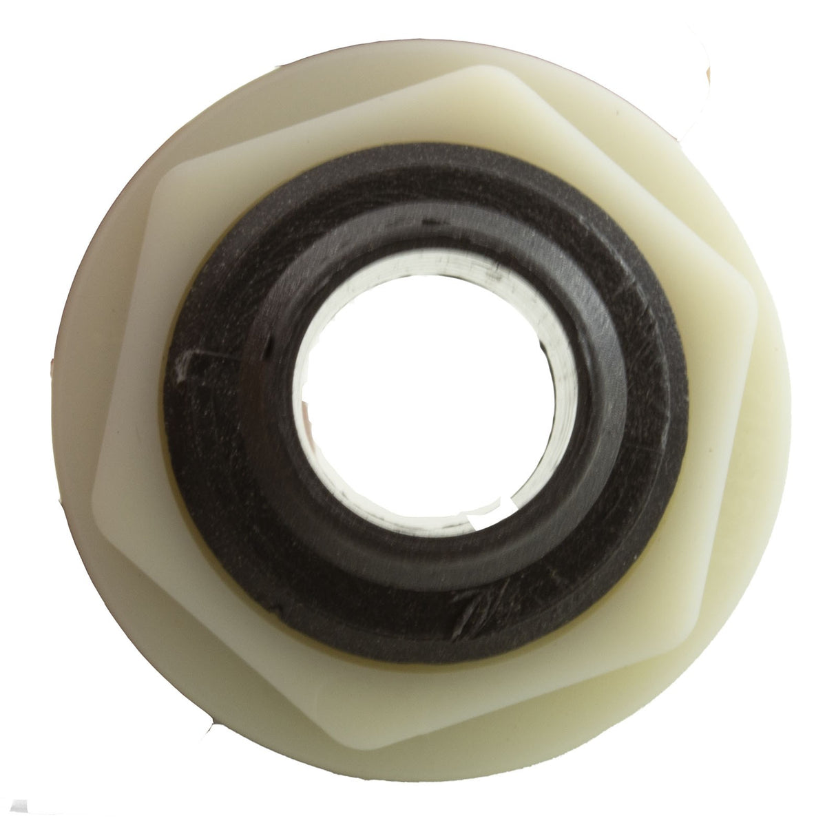 Bulkhead Fitting, Waterway, 3/4"b, Swirl, Dark Silver Glitter : 212-1839-DSG