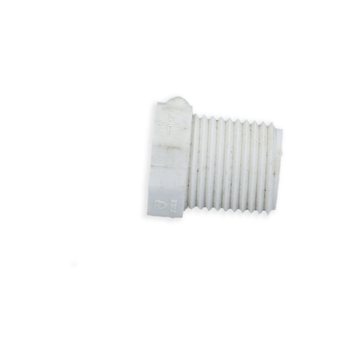 Fitting, PVC, Plug, Threaded, 1/2"MPT : 450-005