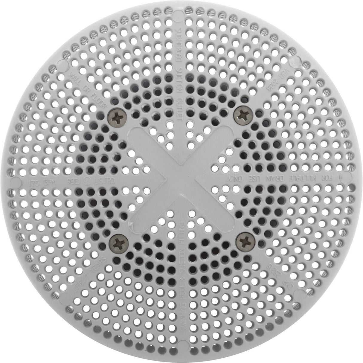 Suction Assembly, CMP, Fiberglass Pool (Vgba) White : 25215-000-000
