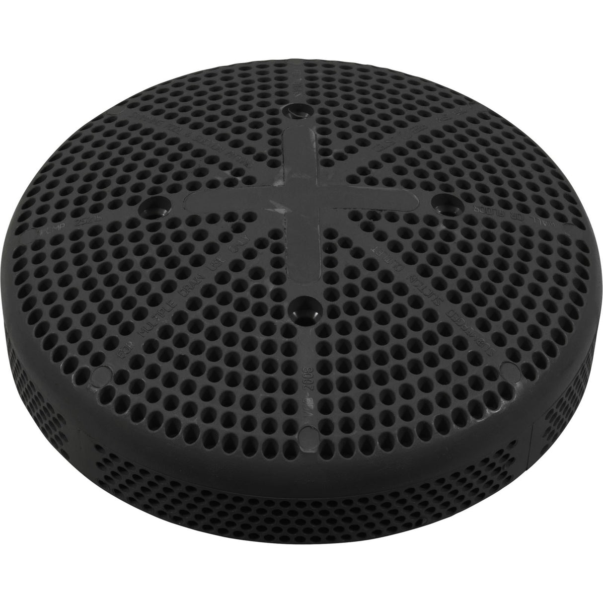 Suction Cover Only, CMP, Fiberglass Pool, (Vgba) Black : 25215-004-003