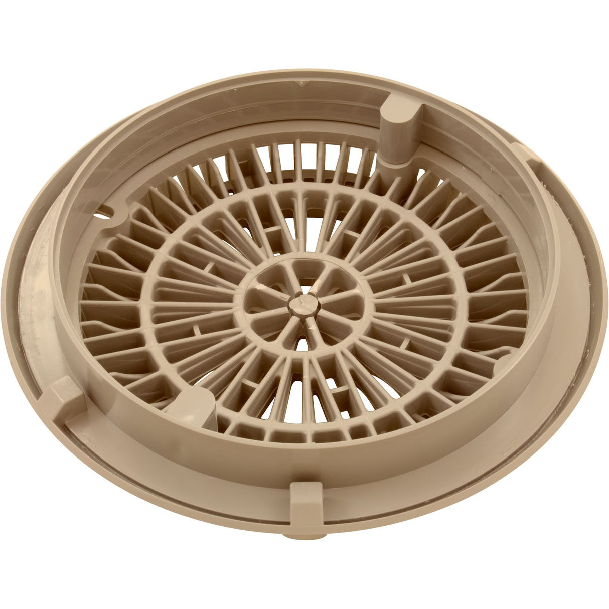 Gunite Main Drain Frame, Galaxy Lid (Av) , Tan : 25531-039-000