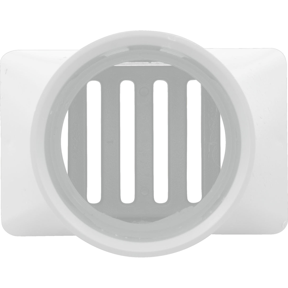 2"X4" Deck/Gutter Drain 2"S/Fpt Asy-Wht : 640-2900