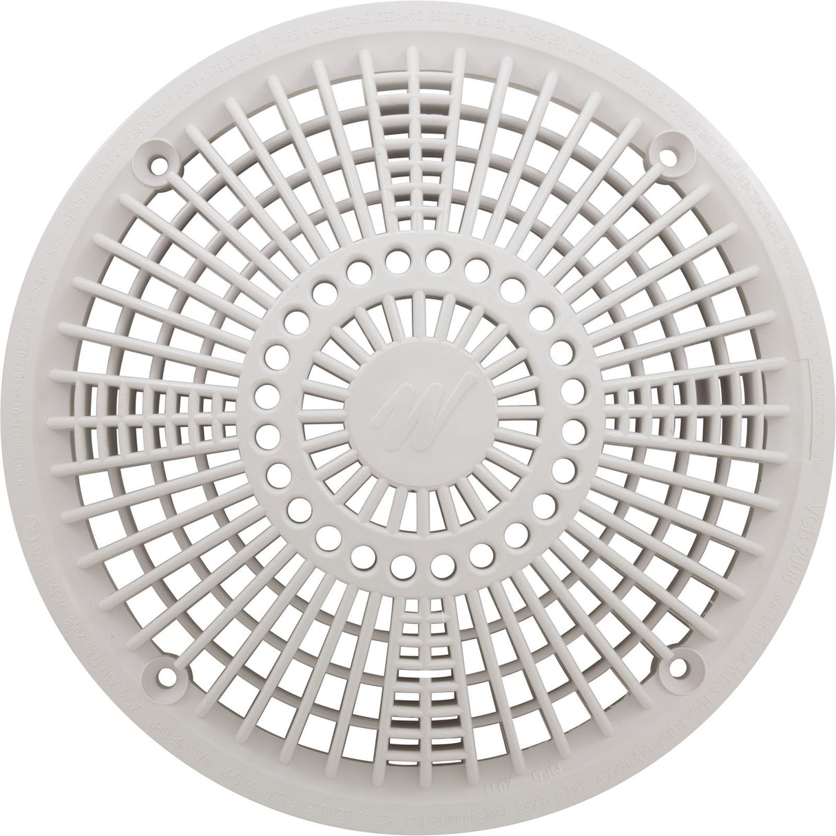 8" TRU FLO DRAIN COVER ( 2011 ) : 642-2400 V