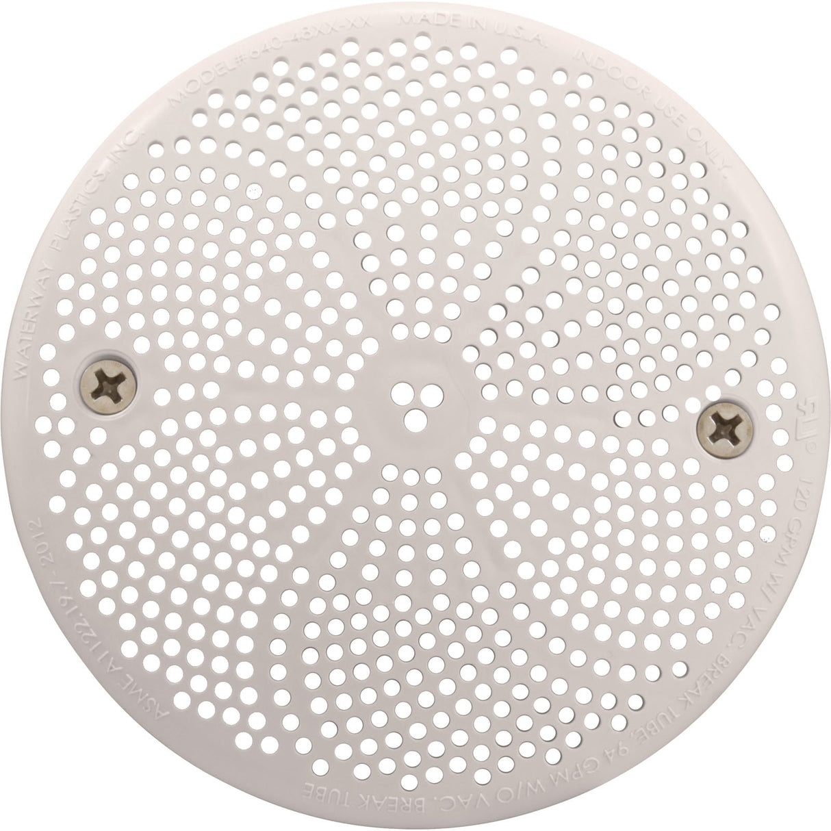 Bath Safety Suction Designer Cover W/Screws : 643-4460-BO