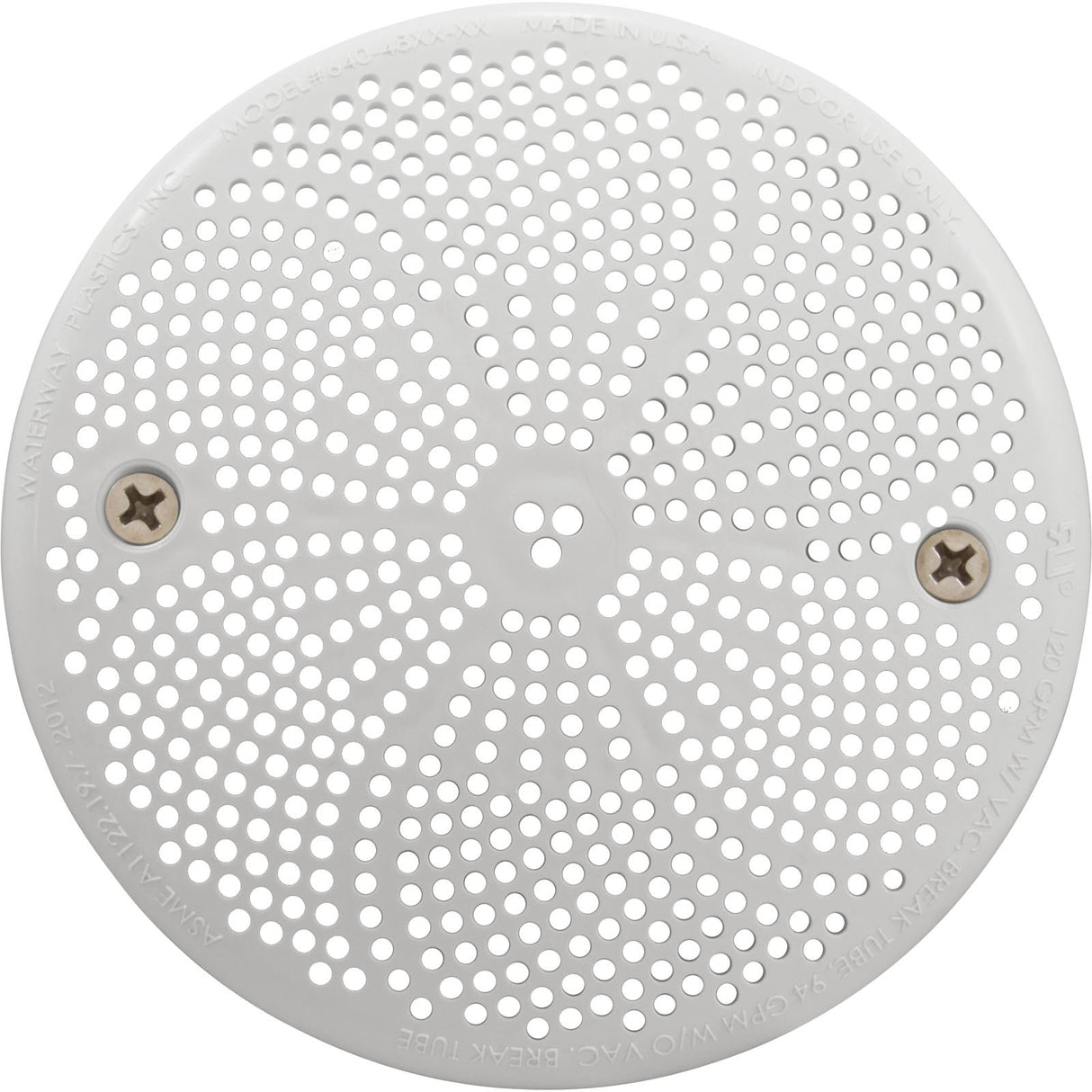 Bath Safety Suction Designer Cover W/Screws : 643-4460-CW