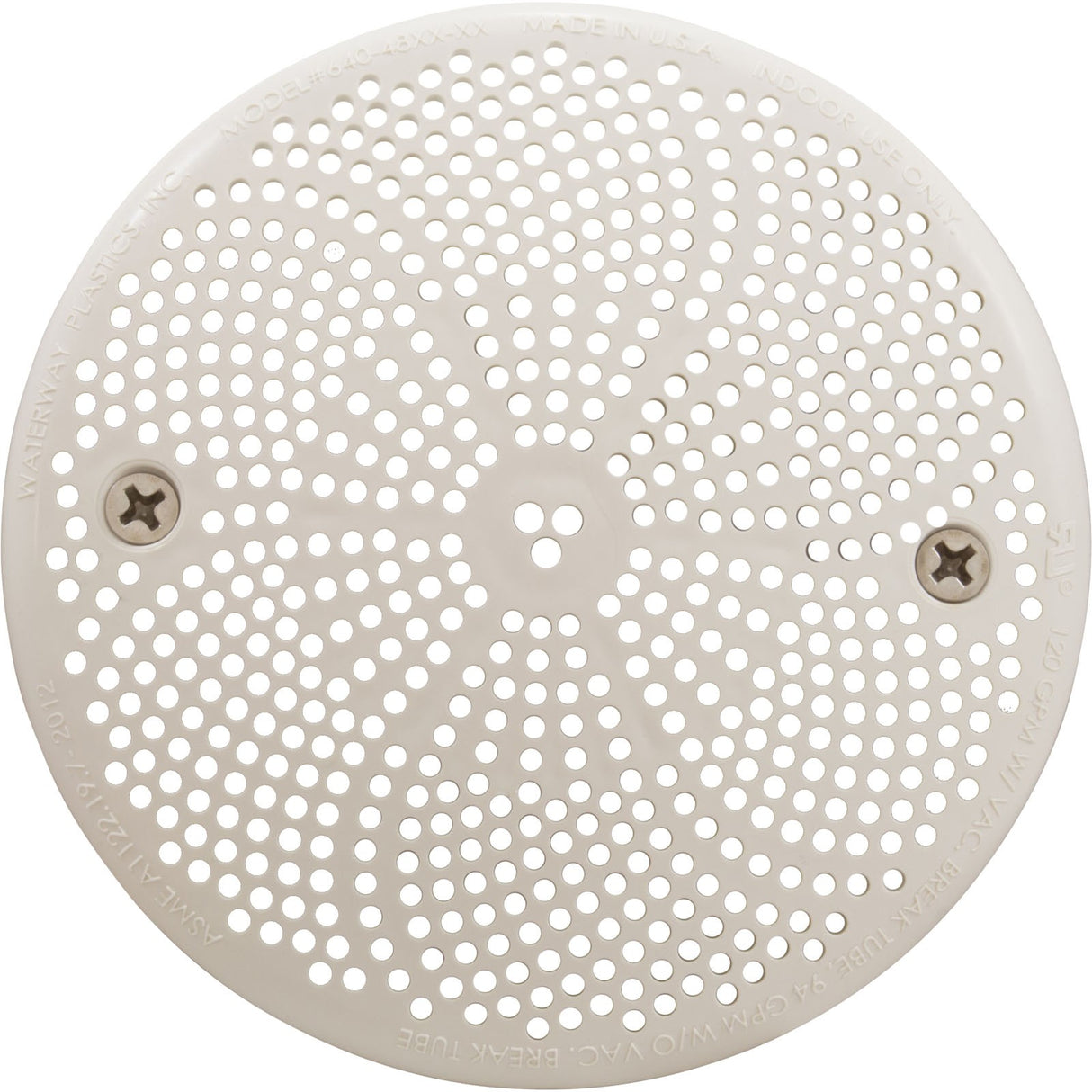 Bath Safety Suction Designer Cover W/Screws : 643-4460-OB