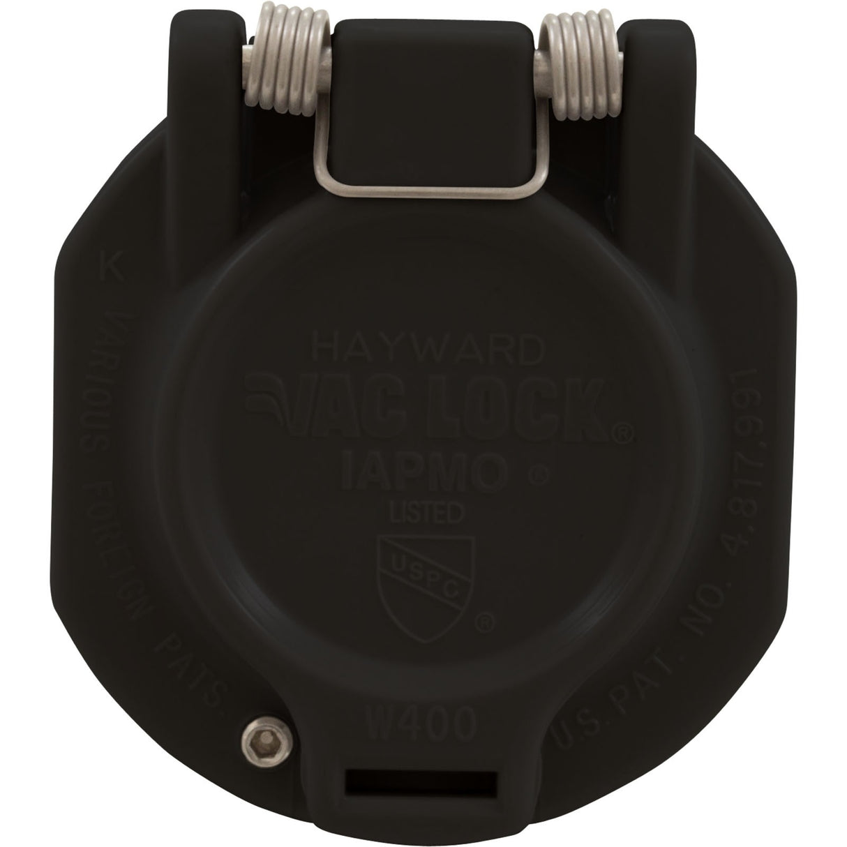 Kit-Vac-Lock, Black, Free Rotation : W400BBKP
