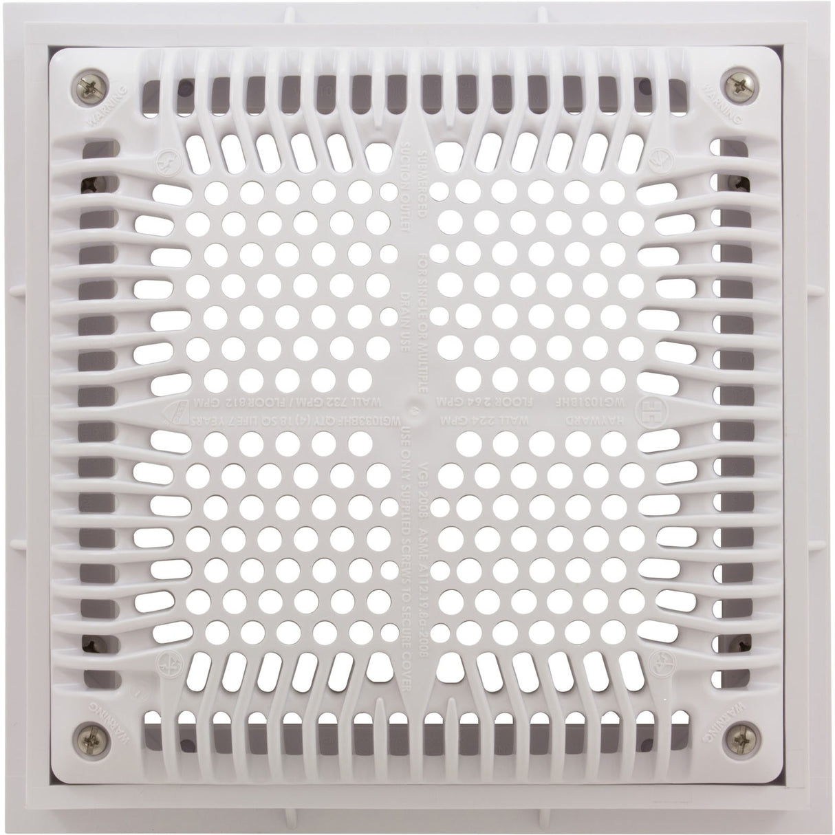 Frame&Cover-Dual Pak 9Sq Hf : WG1031HF2PAK2