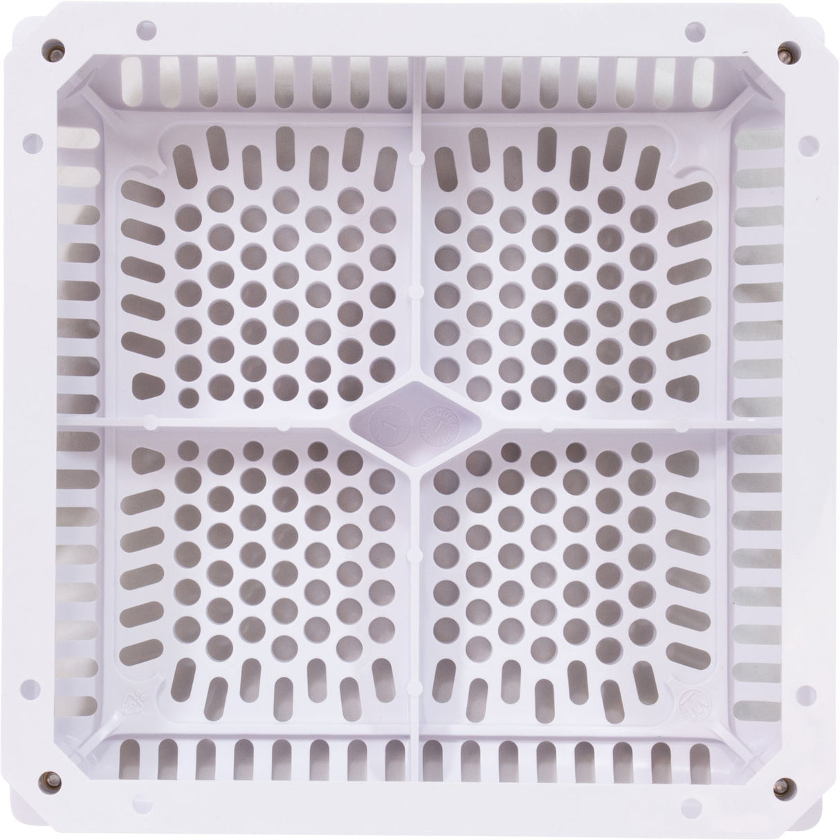 Cover 18 Sq W/Inner Fram Hi Flow : WGX1033BHF2