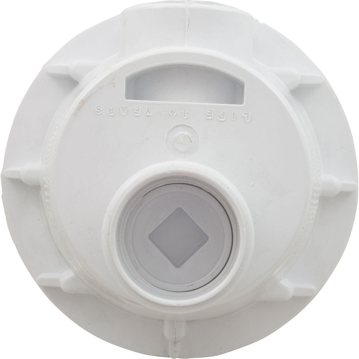 Main Drain, WW Anti Vortex, 8" Rnd, Vinyl, 2"s, Gray : 640-2757 V
