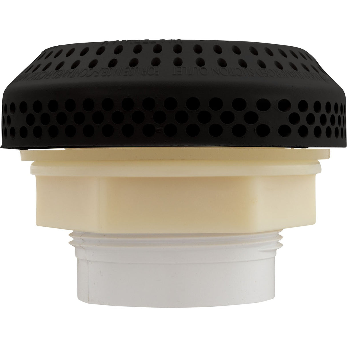 Suct Assy, WW 3-1/2" Hi-Flow, 2-3/8"hs, 1-1/2"s, Blk, w/o Vac Brk : 640-3251 V