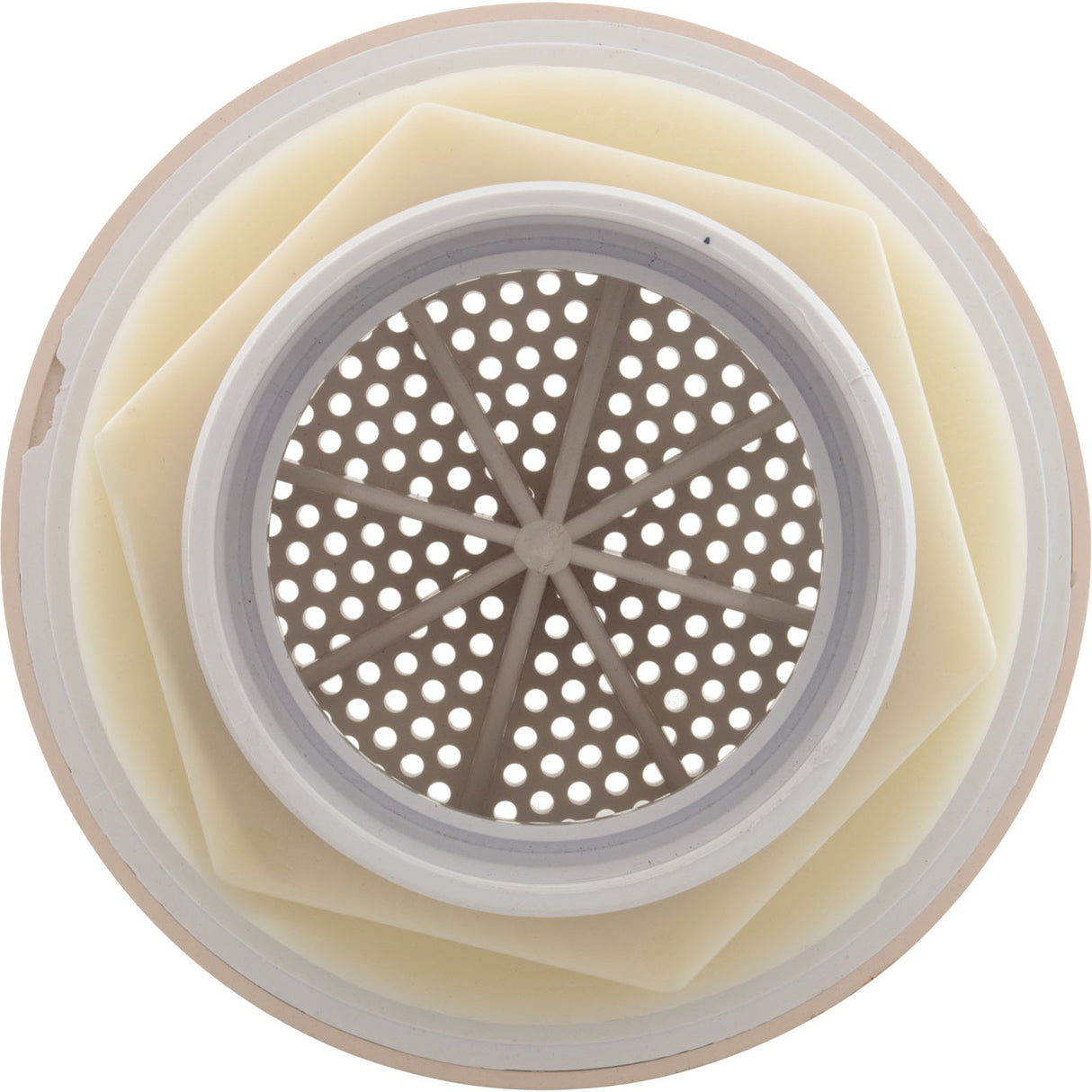 Suction Assy, WW Super Hi-Flo, 3-1/4"hs, 2"s, Beige : 640-3570 V