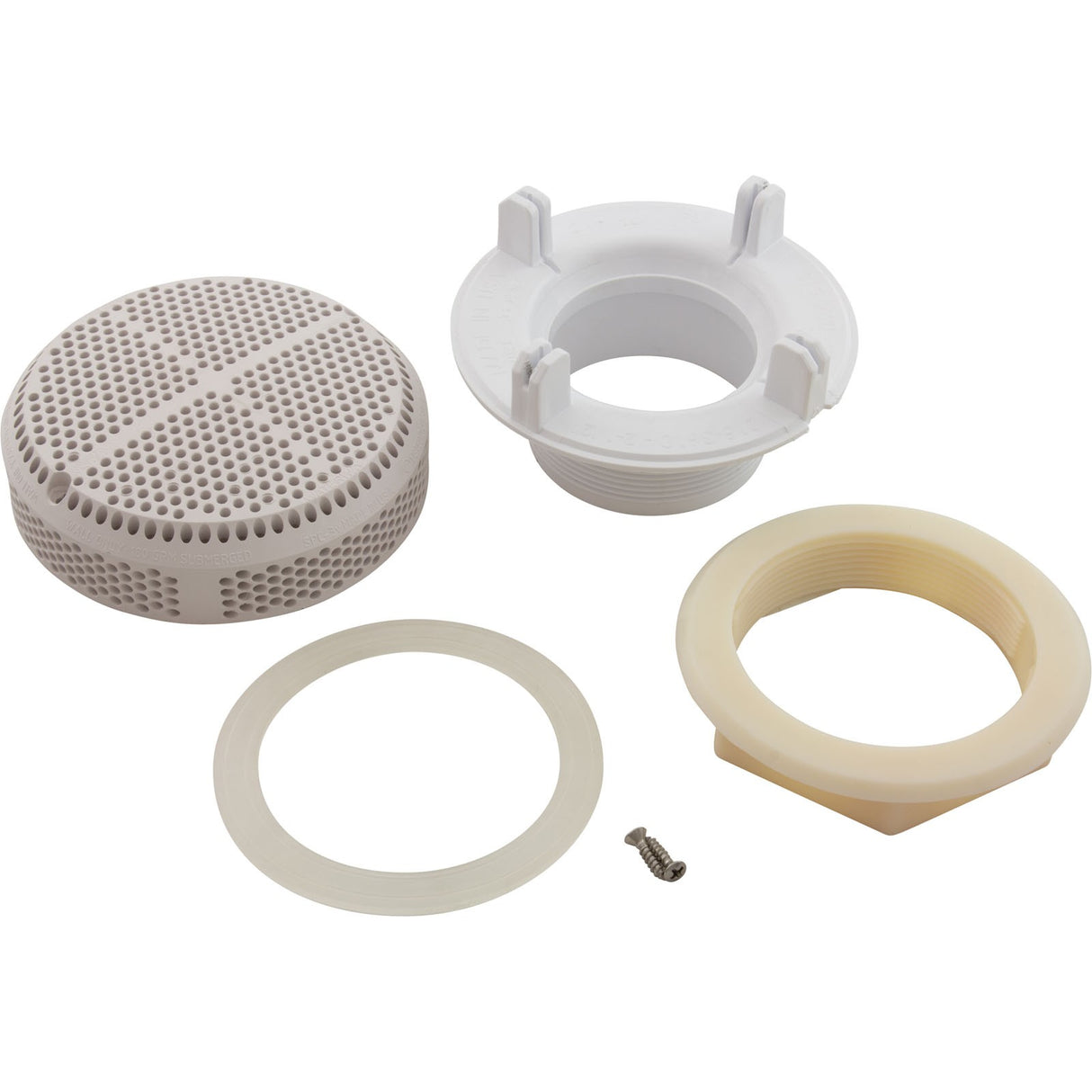 Suction Assy, WW Super Hi-Flo, 3-1/4"hs, 2-1/2"s, 180gpm, White : 640-3580 V