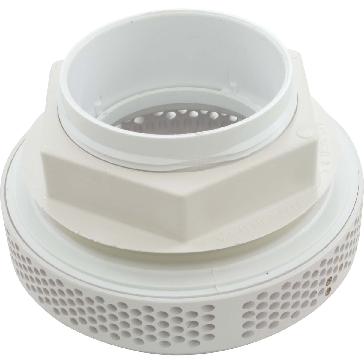 Suction Assy, WW Super Hi-Flo, 3-1/4"hs, 2-1/2"s, 251gpm, White : 640-3790 V
