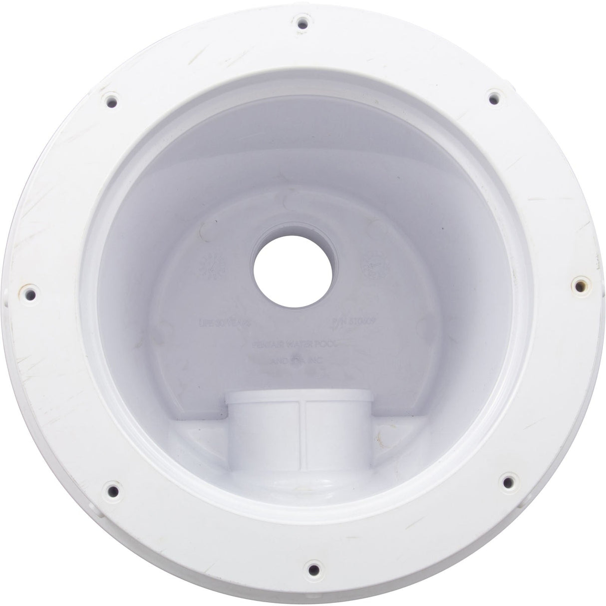 Main Drain, PentStrGrd, 8", 112gpm, 2"Sde, 1-1/2"btm, ABS, Wht, qty2 : 500130