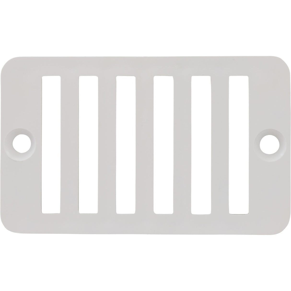 Grate, Hayward Deck Drain SP1019, w/ Screws, White : SP1019BA