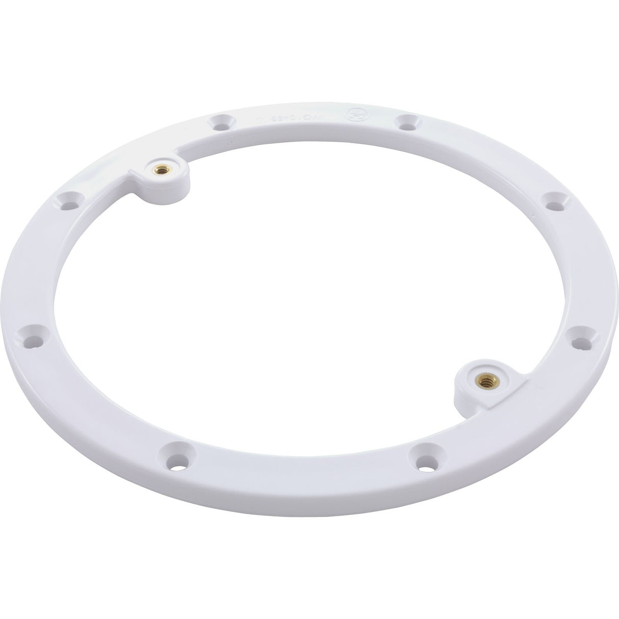 Main Drain Frame, Hayward, 7-3/4" Diameter, Round, White : WGX1048B