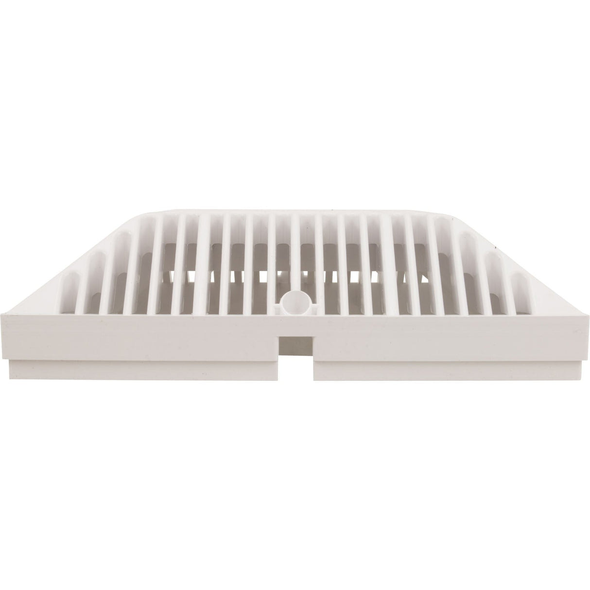 Main Drain Grate, Waterway 9" x 9" Square, White : 642-4790 V