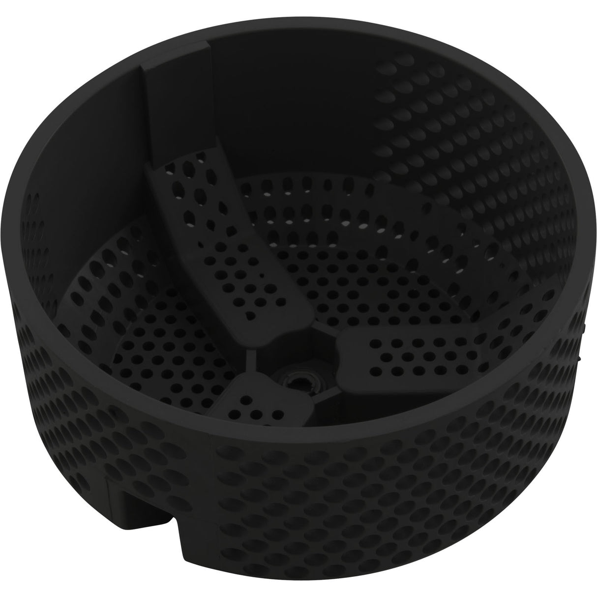 Suction Cover, WW 3-1/2" Ultra Hi-Flo, 2-3/8"hs, Black : 642-3271V