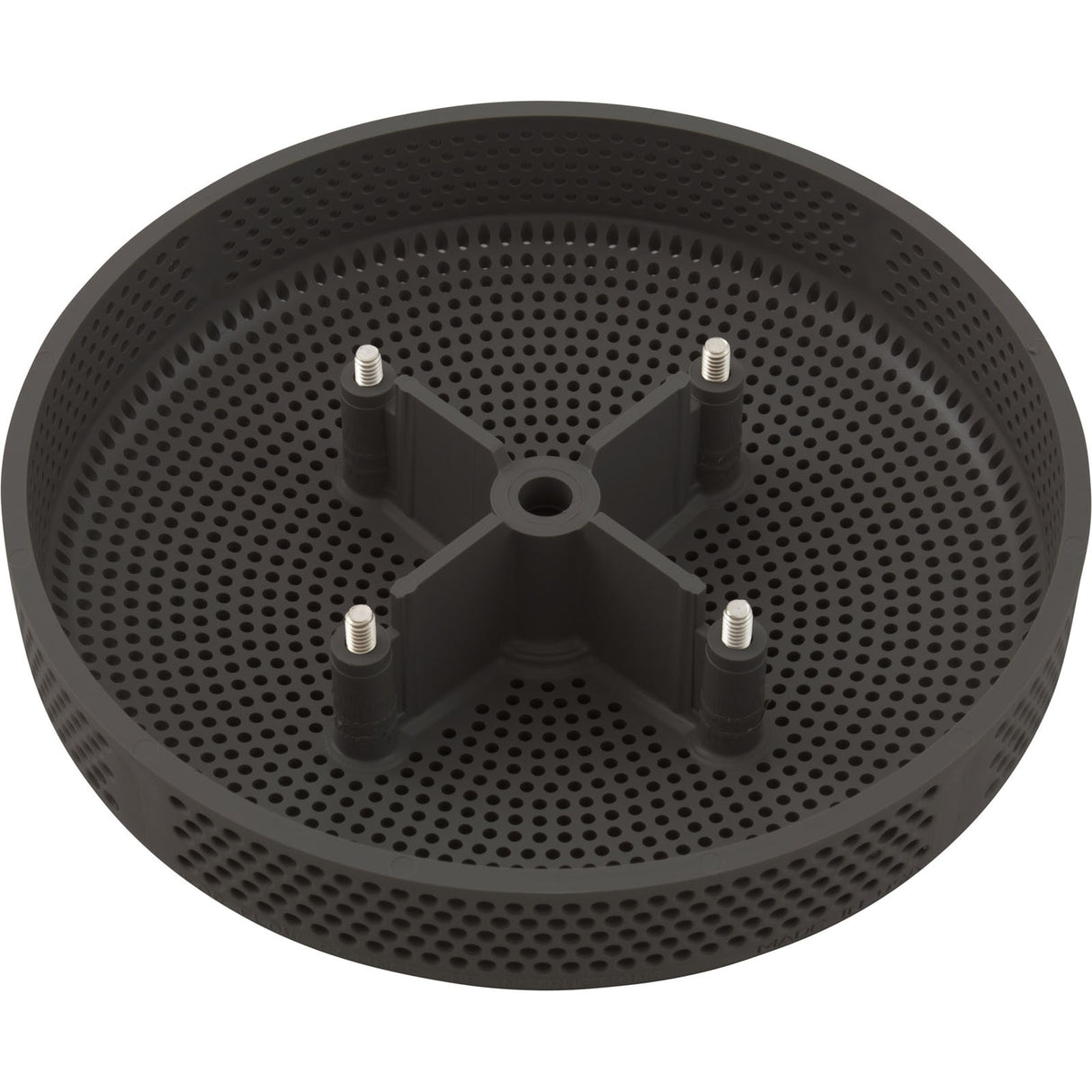 Suction Cover, HydroAir Repl, 6", 224gpm, w/Screws, Dk Gray : 6HPHA105
