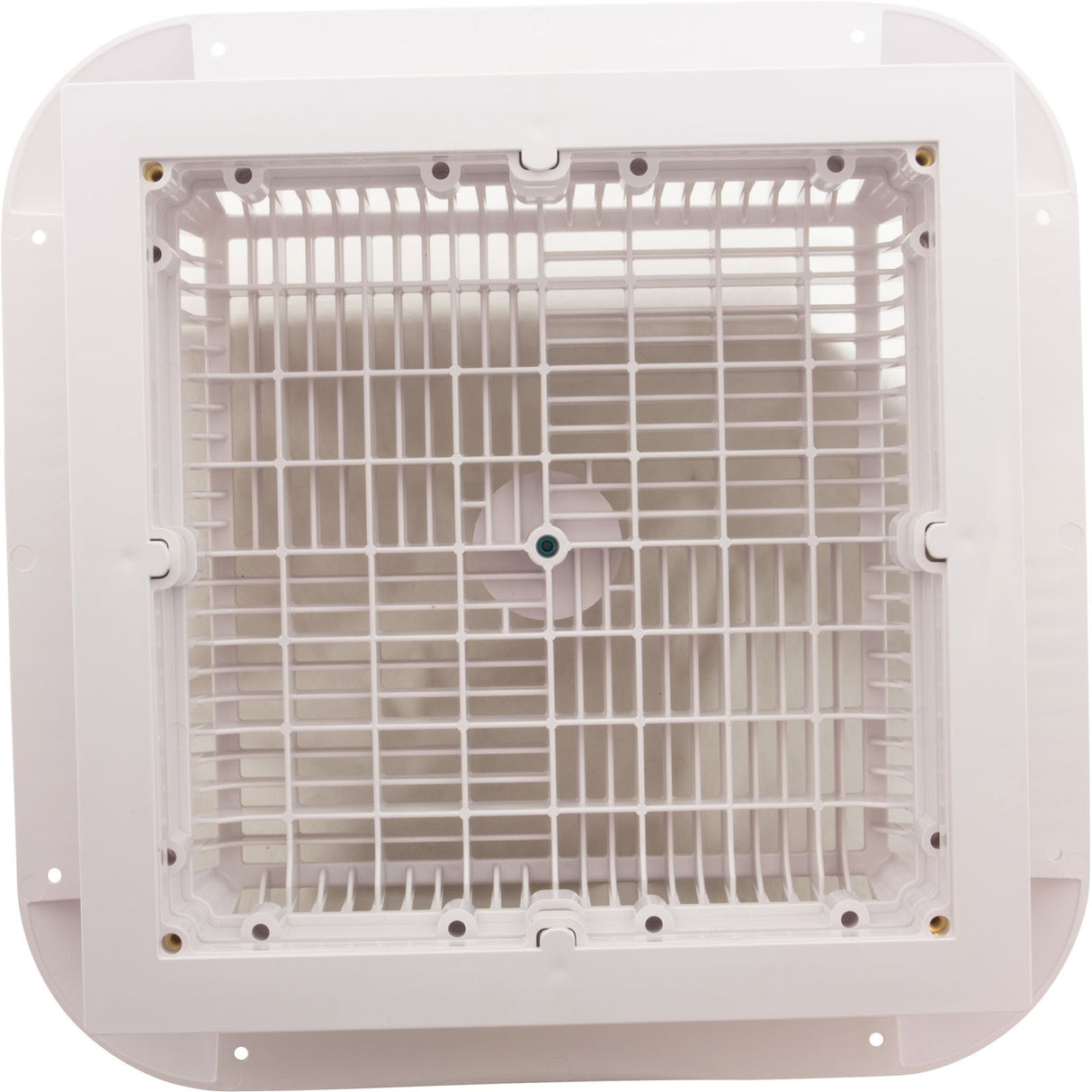 Main Drain Grate, Aquastar Retro Wav, 12" x 12" Square, Wht : 1216101