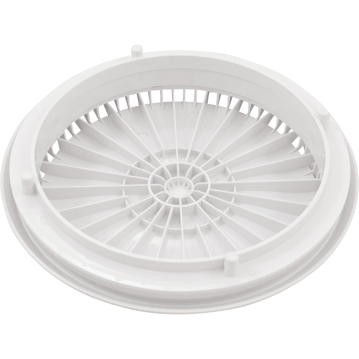 Cover, Aquastar, 10" Round, White, w/ Frame : 10AVR101
