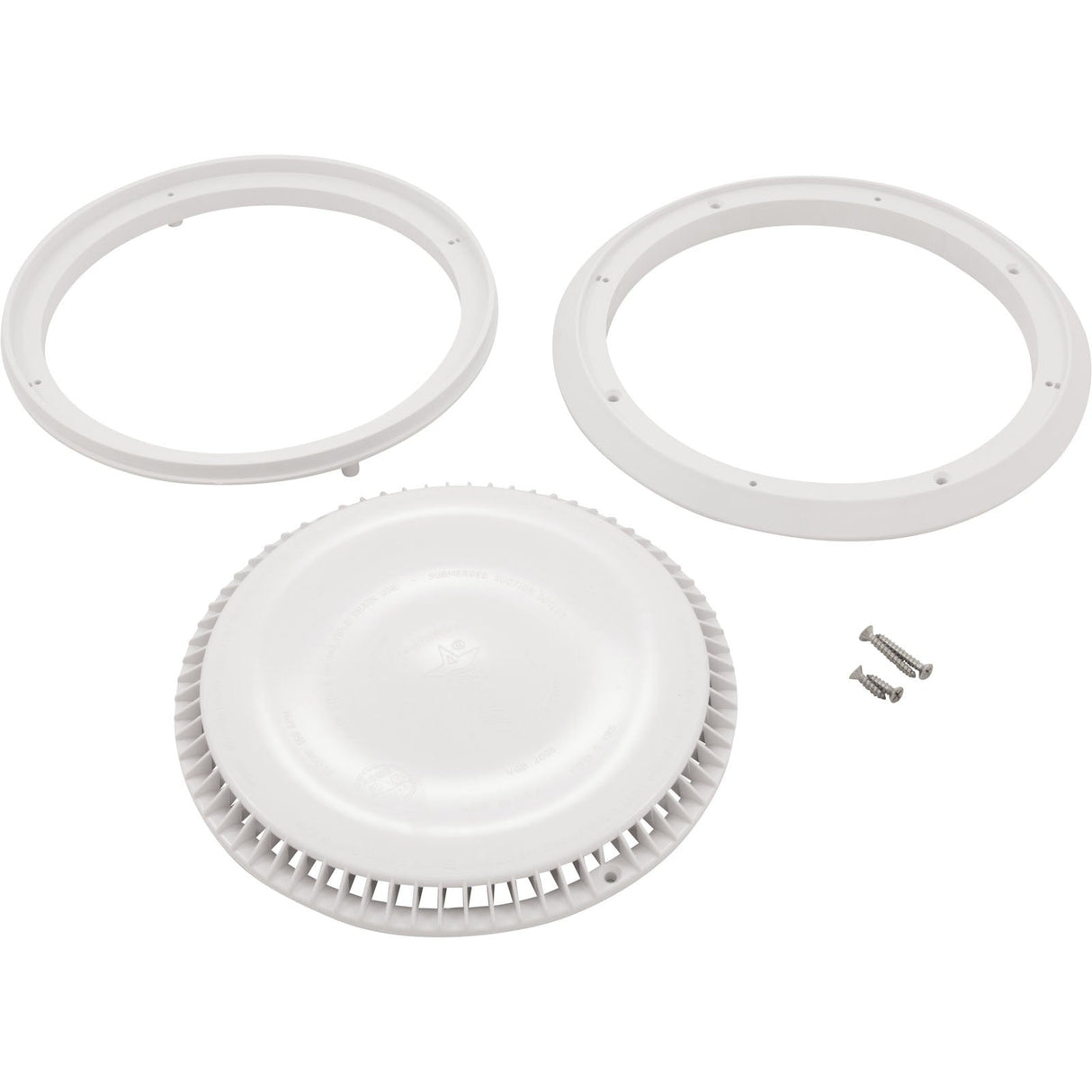 Cover, Aquastar, 10" Round, White, w/ Frame : 10AVR101