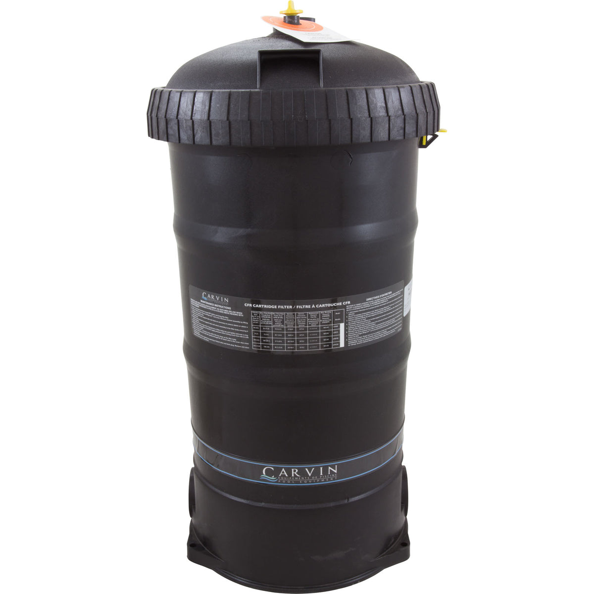 Cartridge Filter, Carvin CFR-100, 100sqft, 100gpm, 2"fpt : 94222536