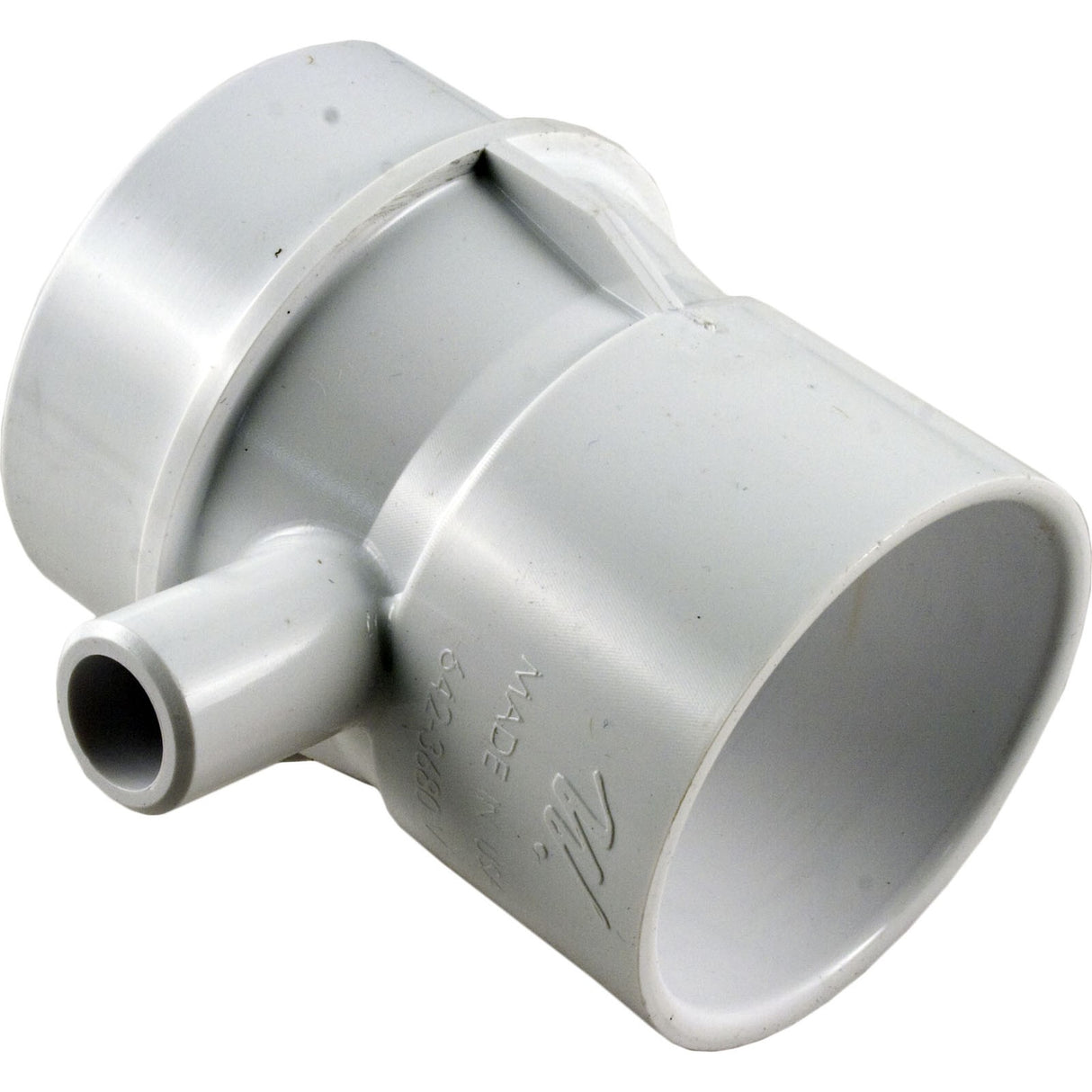 Vacuum Break Fitting, Suction, 2"s x 2-1/2"spg Straight : 642-3680V