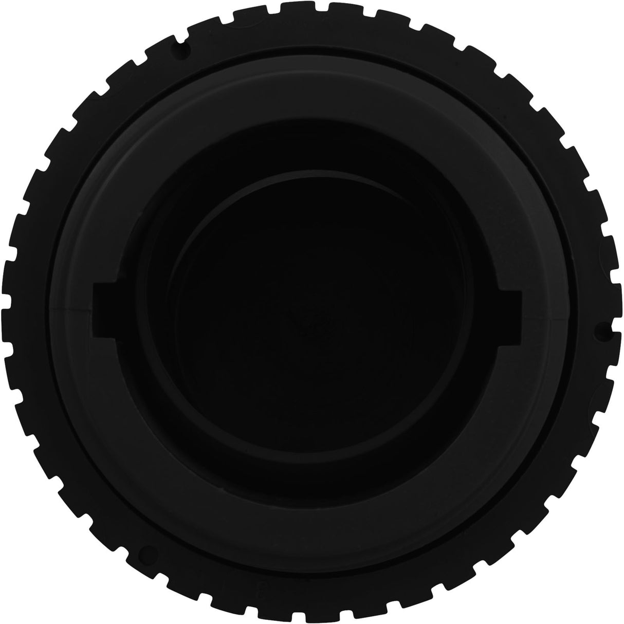 Dir Flow Outlet (1/2" Mip, Slottedted) Black : 25552-004-000