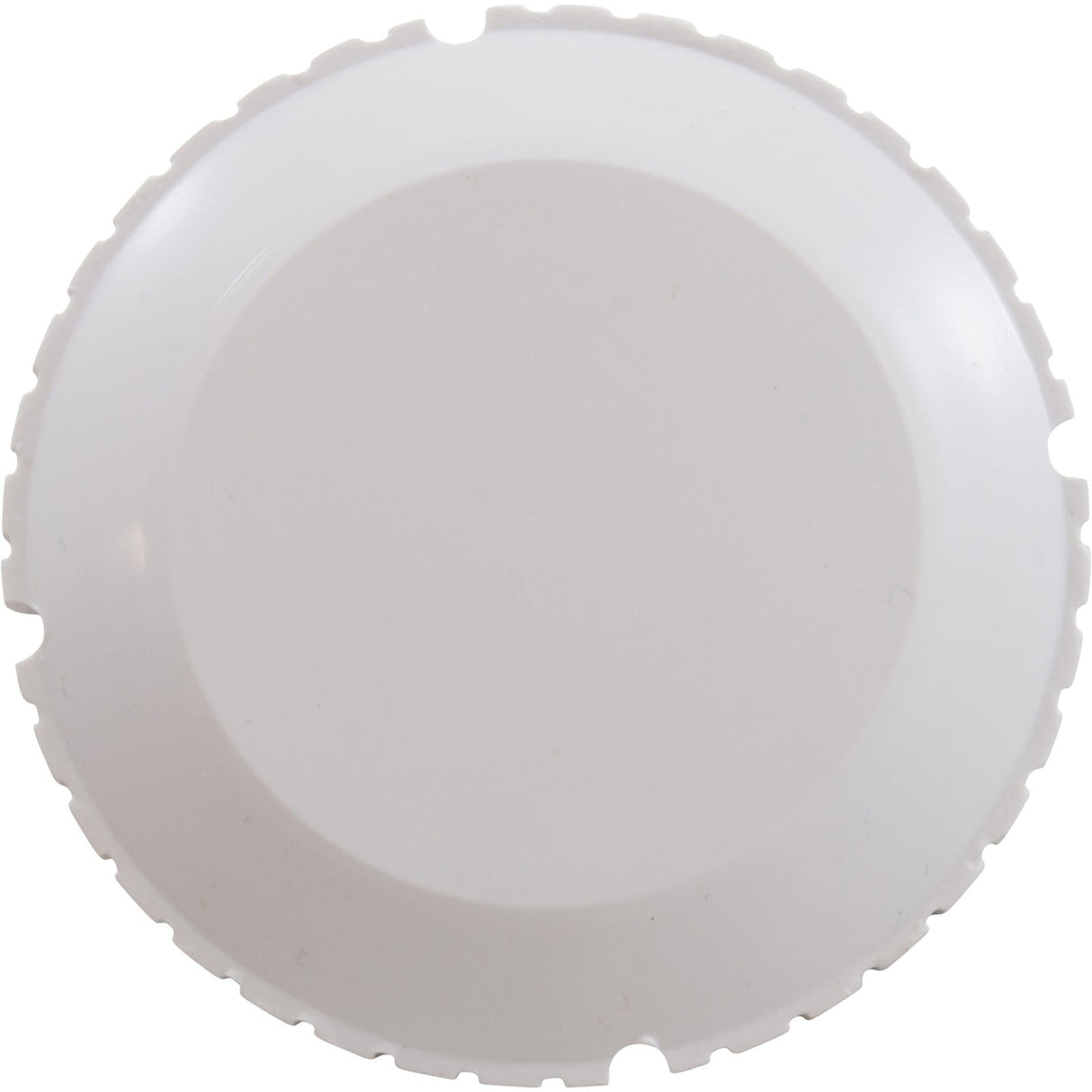 Threaded Cap, Flow Outlet, White : 25552-020-300