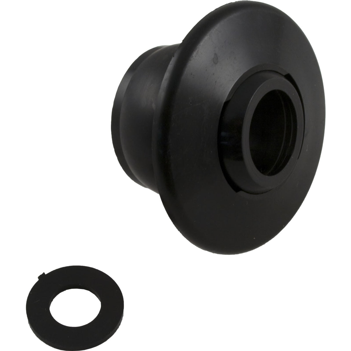 Self Aligning Return Fitting, Waterway, 1 1/2", Black : 550-9231