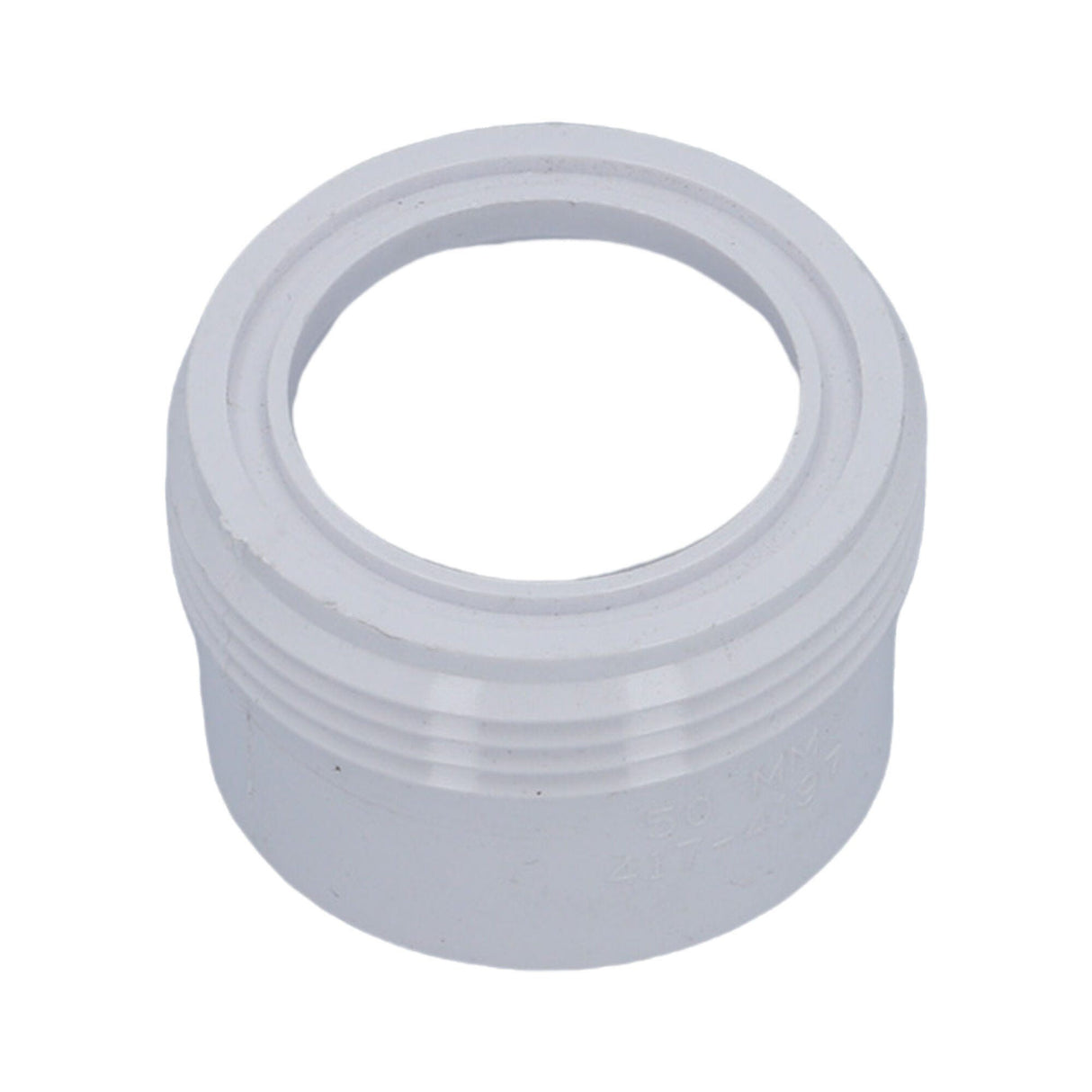 Tailpiece, Heater Union, Waterway, 1-1/2"MBT x 1-1/2"S Split Nut Tailpiece : 417-4090
