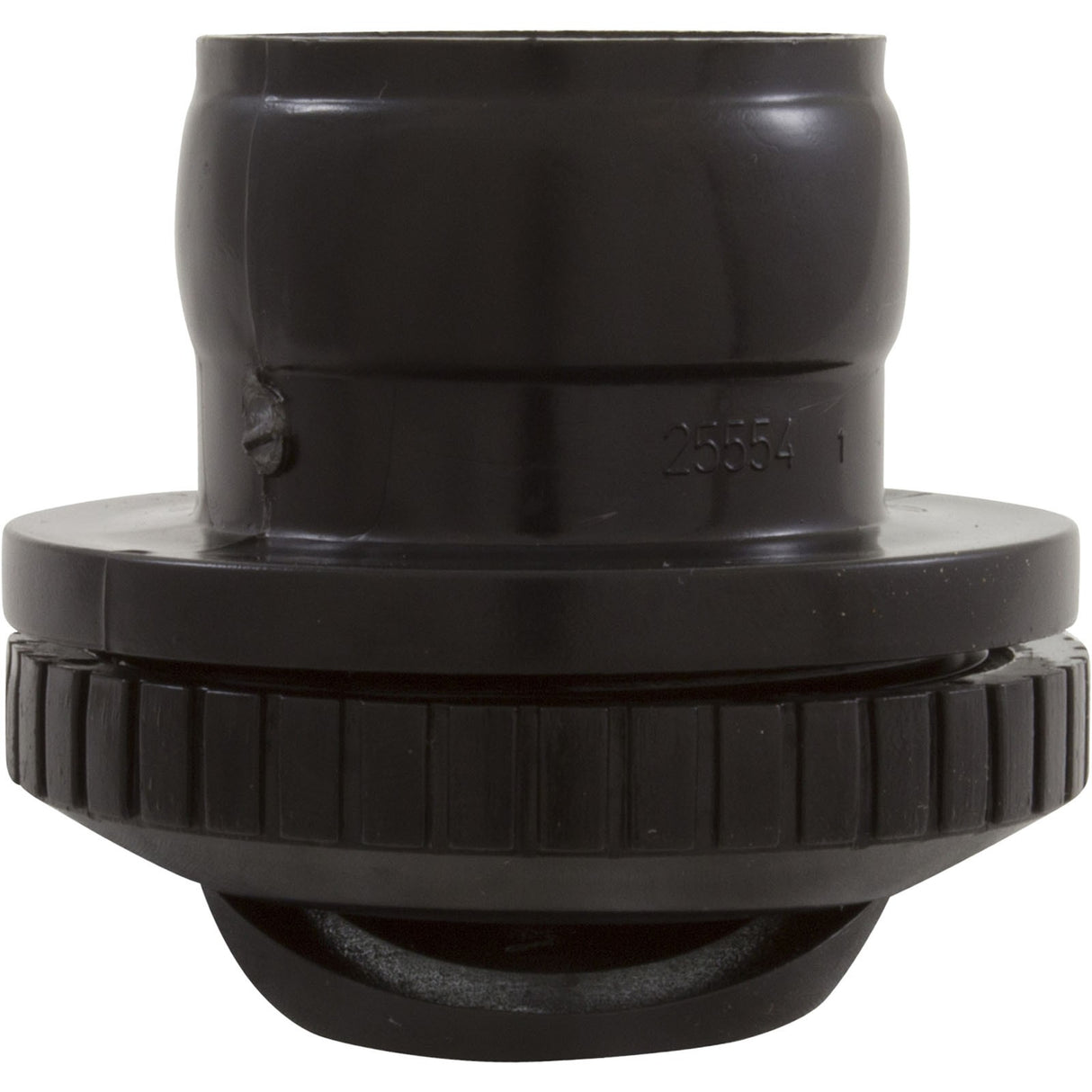 Wall Return Fitting, CMP Directional Flow, 1-1/2", Insider, Blk : 25554-004-000