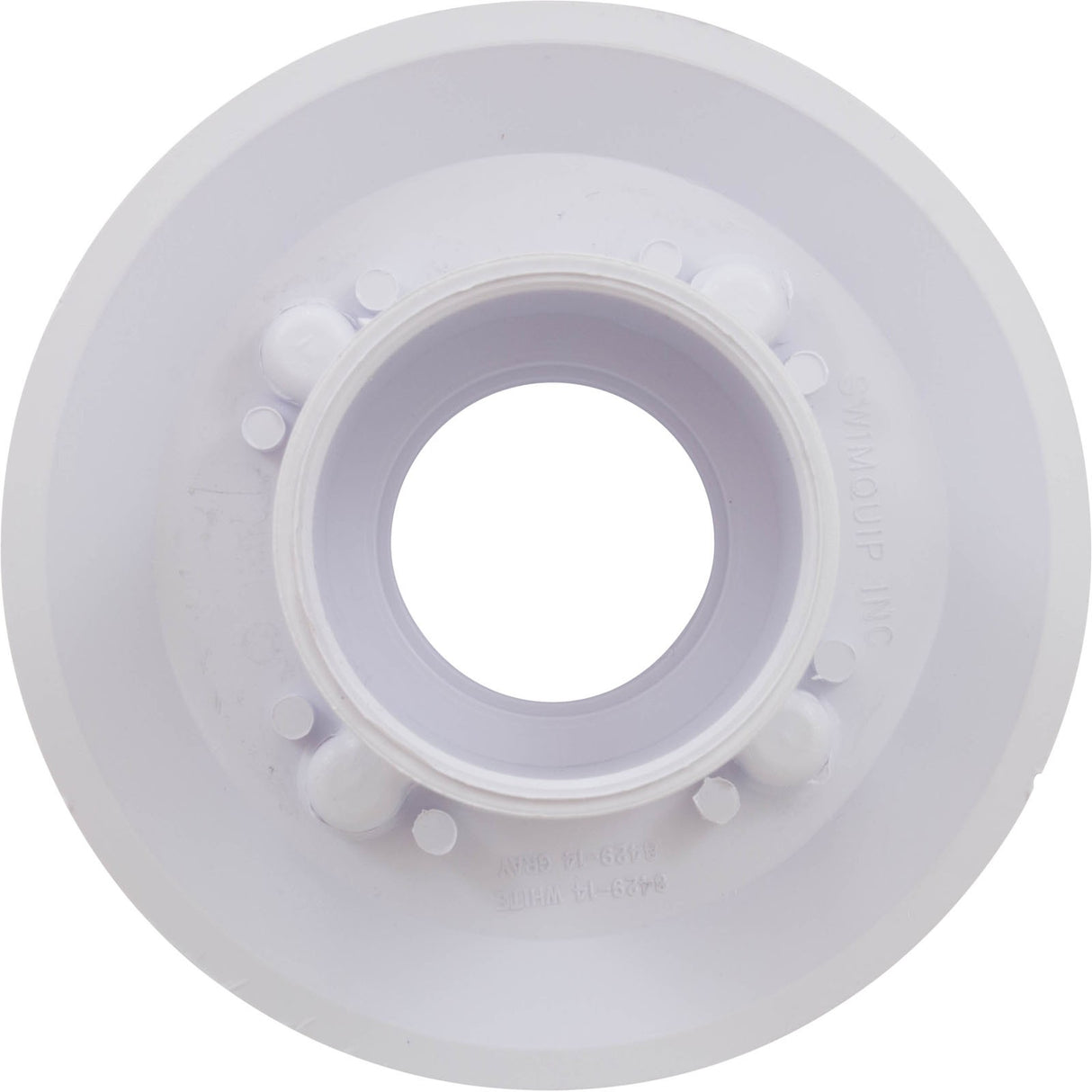 Wall Inlet Fitting, Pentair, 1-1/2" Insider, Gunite, White : 08429-0000