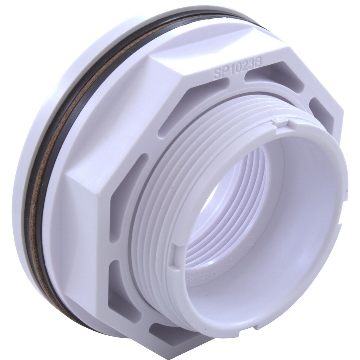 Inlet Fitting, 2-3/8"hs, 1-1/2" fpt x 1-1/2"s, w/Gasket, Nut : SP1023S