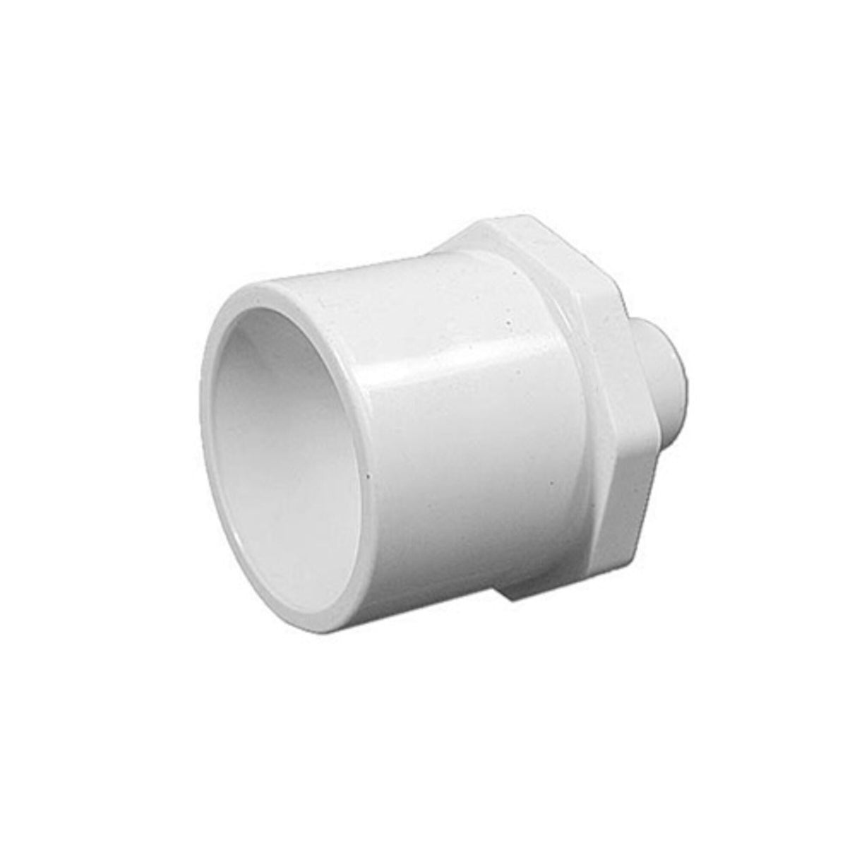 Fitting, PVC, Reducer Bushing, 1-1/2"Spg x 1/2"FPT : 438-209